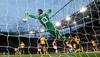 Jan Oblak je imel odlično evropsko sezono, saj je na 12 tekmah prejel vsega šest zadetkov, na sedmih tekmah pa je mrežo ohranil nedotaknjeno. Foto: Reuters