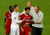 Veliko strokovnjakov je napovedovalo, da bo odločilni obračun Cristiano Ronaldo - Mo Salah, a oba sta končala brez zadetka. Egipčan je tekmo končal zaradi poškodbe, Portugalec pa si ni ustvaril večjih priložnosti. Foto: Reuters