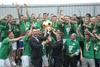 Olimpija je v dramatični končnici postala prvak Slovenije, a nato ostala brez trenerja Igorja Biščana in polovice udarne enajsterice, pravih okrepitev pa še ni. Foto: BoBo/Srdjan Živulović