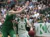 Olimpija je finale prejšnje sezone dobila s 3:2 v zmagah, tokrat pa je bila Krka prepričljivo boljša. Foto: BoBo/Srdjan Živulović