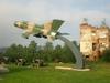 Letalo MiG-21 z oznakami hrvaškega vojnega letalstva.
