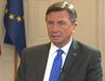Predsednik Borut Pahor je pojasnil, zakaj se je odločil, da bo mandat za sestavo podelil zmagovalcu volitev. Foto: MMC RTV SLO