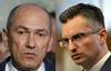 Predsednik republike se bo z Janezom Janšo še posvetoval, Šarec pa je predsedniku sporočil, da še nima 46 glasov, a pričakuje, da bodo pogajanja uspešna. Foto: BoBo