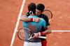 Novak Đoković in Marco Cecchinatio sta odigrala najrazburljivejši dvoboj letošnjega Pariza. Foto: Reuters