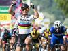 Peter Sagan je še enkrat dokazal, da gre v tem trenutku za najboljšega šprinterja v kolesarskem svetu. Foto: EPA