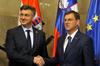 Hrvaška je dolžna uveljaviti arbitražno razsodbo, z neupoštevanjem odločitve arbitražnega sodišča pa krši mednarodno pravo in pravo EU-ja, je poudaril novi zunanji minister Miro Cerar. Foto: BoBo/Žiga Živulović