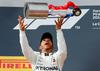 Lewis Hamilton je v Le Castelletu dosegel 65. zmago v formuli ena in prvo na VN Francije, ki se je na koledar kraljice motošporta vrnila po letu 2008. Foto: Reuters