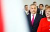 Viktor Orban in Angela Merkel