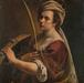 Katarina Aleksandrijska je krščanska svetnica, ki je živela v drugi polovici tretjega stoletja; mučenica je postala pri 18 letih. Z njo se ni identificirala le Artemisia Gentileschi, ampak tudi Ivana Orleanska, ki je sv. Katarino naštevala kot eno od svojih vodnic in vzornic. Foto: Robilant + Voena