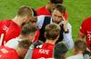 Selektor Gareth Southgate in kapetan Harry Kane