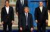 Na Trumpovo izjavo o potrebnem dodatnem povečanju izdatkov za vojske se drugi voditelji članic zveze po neuradnih navedbah niso odzvali. Foto: Reuters