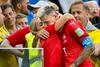 Valon Behrami je bil na svetovnem prvenstvu v Rusiji tudi kapetan Švice, ko je v šestnajstini finala izpadla proti Švedski. 33-letni vezni igralec Udineseja se sicer ne more pritoževati nad poletjem, saj se je 12. julija poročil s smučarsko zvezdnico Laro Gut. Foto: EPA