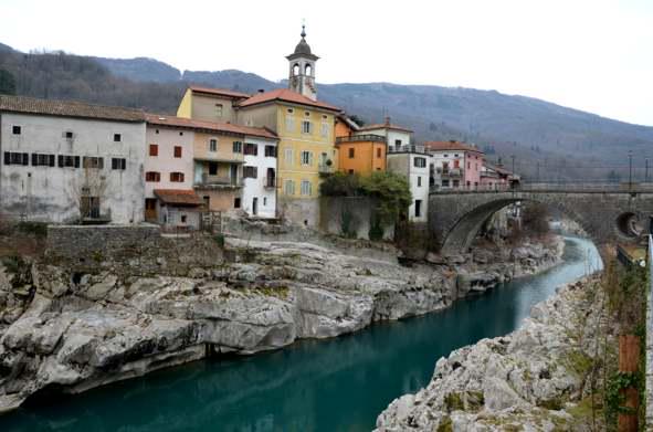 Kanal ob Soči. Foto: MMC RTV SLO Kanal ob Soči. Foto: MMC RTV SLO