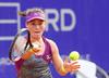 Tamara Zidanšek je v uri in 23 minutah pričakovano odpravila mlajšo izmed sester Rodionovo, ki je sicer skoraj 100 mest nižje na WTA-lestvici. Foto: BoBo