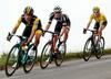 Roglič, Dumoulin in Thomas