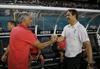 Jose Mourinho (Manchester United) in Julen Lopetegui (Real Madrid)