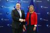 Mike Pompeo in Federica Mogherini