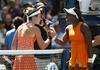 Anastasija Sevastova in Sloane Stephens