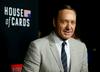 Kevin Spacey na fotografiji iz leta 2014, ko je promoviral drugo sezono takrat ene najbolj gledanih in kritiško hvaljenih nadaljevank, Hiše iz kart. Foto: Reuters
