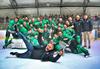 SŽ Olimpija je izpolnila prvi cilj sezone. Lani so bili zmaji nekonkurenčni na derbijih, letos pa so sestavili precej boljšo ekipo. Foto: HZS