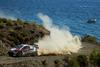 Estonec Ott Tänak (Toyota) je zmagovalec relija po Turčiji, desete preizkušnje svetovnega prvenstva. Za Estonca je to tretja zaporedna zmaga. Foto: EPA