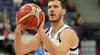 Goran Dragić se je poslovil od reprezentančnega dresa na vrhu - z naslovom evropskega prvaka, pri čemer je bil na EuroBasketu 2017 razglašen tudi za najkoristnejšega igralca prvenstva. Foto: MMC RTV SLO