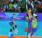 V Firencah so Slovenci tokrat imeli tudi bučno podporo s tribun, kjer se je zbralo nekaj sto slovenskih navijačev. Foto: FIVB