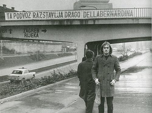 "Ta podvoz razstavlja Drago Dellabernardina"