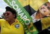 Med ženskami ima Bolsonaro veliko manjšo podporo kot med moškimi. Del žensk pa njegove izjave ne motijo. Foto: Reuters