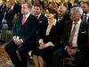 Slovenski minister Dejan Prešiček,slovenska veleposlanica v Avstriji Ksenija Škrilec in koroški deželni glavar Peter Kaiser na podelitvi nagrade Lipušu. Foto: ORF