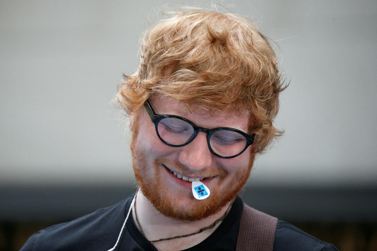 Ed Sheeran zanika, da bi bila njegova pesem Thinking Out Loud plagiat. Foto: Reuters Ed Sheeran zanika, da bi bila njegova pesem Thinking Out Loud plagiat. Foto: Reuters