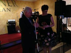 Darko Šonc in Barbara Riman.