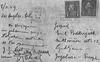 Razglednica,ki so jo Jože, Zala in Božidar novembra 1929 poslali v Ljubljano.