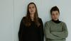 V glavnih vlogah novega filma Damjana Kozoleta nastopata Urša Menart (L) in Liza Marija Grašič (D). Foto: Urša Premik