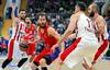 Sergio Rodriguez je bil prvi mož ruske ekipe. Zadel je kar šest trojk, na koncu pa je vknjižil 20 točk. Foto: EPA