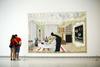 Drugo mesto, a hkrati prvo med umetniki, na lestvici zaseda ameriški figurativni slikar Kerry James Marshall. Foto: Reuters
