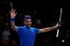 Šestkratni zmagovalec zaključnih mastersov sezone Federer je stopnjeval formo v Londonu. V soboto bo igral že v 15. polfinalu zaključnega mastersa. Foto: Reuters