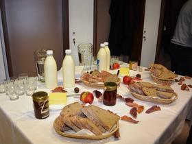 Kids treated to a traditional breakfast