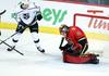 Los Angeles je sprožil le 14 strelov na Calgaryjev gol, edini zadetek pa je dosegel Adrian Kempe. Foto: Reuters