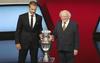 Uefa je pod Čeferinovim vodstvom v Dublinu blagoslovila ustanovitev tretjega evropskega klubskega tekmovanja, ki bo štartalo poleti 2021. Ne bo šlo za obuditev starega Pokala pokalnih zmagovalcev, temveč bolj za drugo Evropsko ligo, s čimer bi jeseni v Evropi igralo več klubov iz srednjih in manjših članic Uefe, tudi Slovenije. Foto: AP
