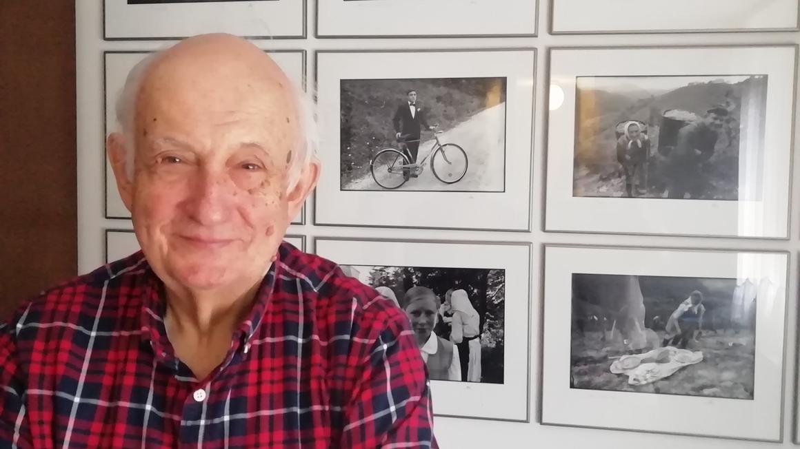 Stojan Kerbler, znameniti fotograf s Ptuja, je prejemnik Prešernove nagrade. Foto: Radio Maribor/Irena Kodrič Cizerl