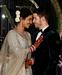 Priyanka in Nick sta v zakonski stan stopila s celo vrsto obredov - tako indijskih kot zahodnjaških. Foto: Reuters