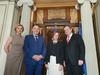 Direktorica Narodne galerije Barbara Jaki, direktor Numizmatičnega muzeja Georgios Kakavas, grška ministrica za kulturo Mirsini Zorba in minister za kulturo Dejan Prešiček (od leve proti desni). Foto: Ministrstvo za kulturo