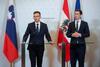 Marjan Šarec je poudaril, da s Kurzem pripadata mlajši generaciji politikov, ki na svet in Evropo gledajo nekoliko drugače.