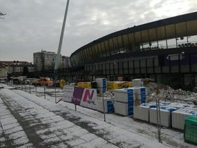 Dela pod severno in južno tribuno Ljudskega vrta bodo končana marca