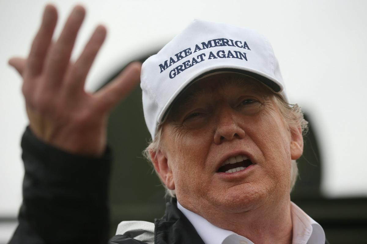Trump je v Teksasu vztrajal, da ni nikoli dejal, da bo Mehika plačala za zid. Foto: Reuters Trump je v Teksasu vztrajal, da ni nikoli dejal, da bo Mehika plačala za zid. Foto: Reuters