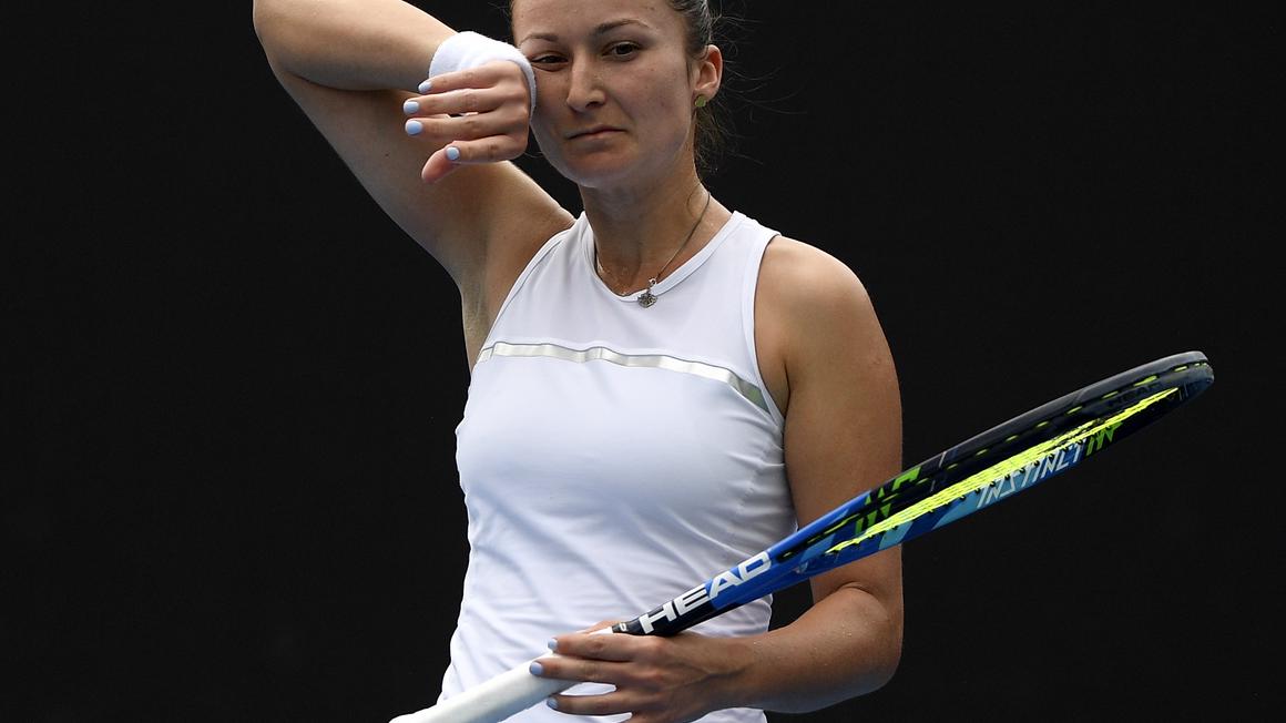 Dalila Jakupović je v 1. nizu izgubila le en servis, zato pa vse tri v drugem nizu. Foto: Reuters