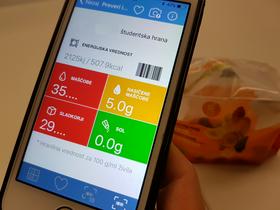 Mobilna aplikacija VešKajJeš bo pomagala pri izbiri bolj zdrave hrane