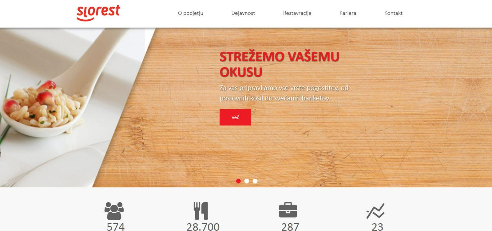 SloRest v BiH-u išče kuharja. Foto: MMC RTV SLO/Spletna stran Slorest SloRest v BiH-u išče kuharja. Foto: MMC RTV SLO/Spletna stran Slorest