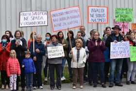 Lenartčani vztrajajo pri zaprtju sortirnice odpadkov